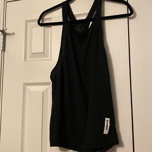 ADIDAS Black Racer Back Tank Top